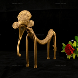 Brass Tribal Art Figurine