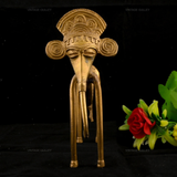 Brass Tribal Art Figurine