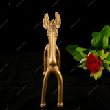 Brass Tribal Art Figurine