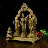 Brass Lord Ram Darbar Idol