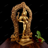 Brass Ardhnareshwar Statue Showpiece
