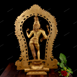 Brass Ardhnareshwar Statue Showpiece