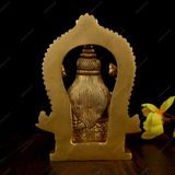 Brass Goddess Laxmi Idol for Pooja Home Decorative Showpiece
