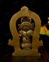 Brass Lord Kuber Idol Fine Work