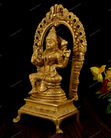 BRASS ARCH LORD LAXMI IDOL