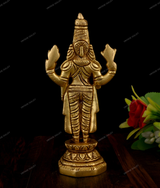 Brass Vishnu Idol