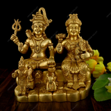Brass Shiv Parivar Statue