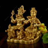 Brass Shiv Parivar Statue