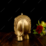 Brass Elephant Figurine