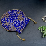 Women's Ethnic Rajasthani Potli Bag - Blue