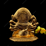 Metal Panch Mukhi Hanuman for Puja and Home Decor