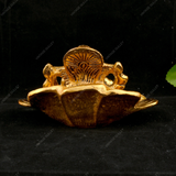 Metal Kamal Patta Ganesha for Home Decor