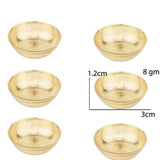 Brass Small Puja Bowl  - Set od 6 - Vintage Gulley