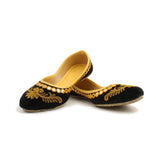 Women's Traditional Slip-On Mojari Jutti, Rajasthani Jutti - Vintage Gulley