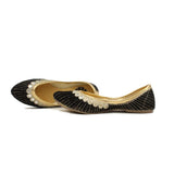 Women's Traditional Slip-On Mojari Jutti, Rajasthani Jutti - Vintage Gulley