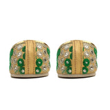 Women's Traditional Slip-On Mojari Jutti, Rajasthani Jutti - Vintage Gulley