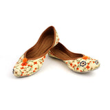 Women's Traditional Slip-On Mojari Jutti, Rajasthani Jutti - Vintage Gulley