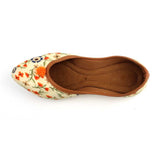 Women's Traditional Slip-On Mojari Jutti, Rajasthani Jutti - Vintage Gulley