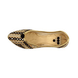 Women's Traditional Slip-On Mojari Jutti, Rajasthani Jutti - Vintage Gulley