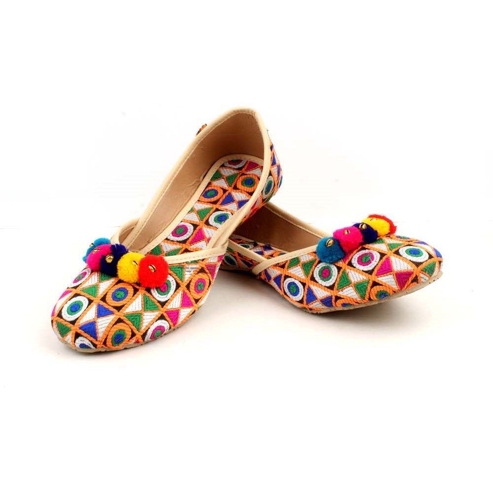 Mojari Shoes For Stylish Girls Juti Traditional Funda Pure Leather