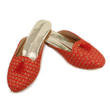 Women's Traditional Slip-On Mojari Jutti, Rajasthani Jutti - Vintage Gulley
