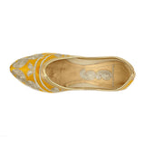 Women's Traditional Slip-On Mojari Jutti, Rajasthani Jutti - Vintage Gulley