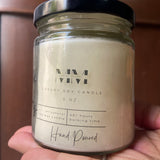 Vanilla Dreams Scented Vegan Soy Wax Candle - 5 Oz