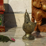 Dhokra Brass Peacock Candle Stand