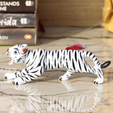 Metal Meenakari Tiger Set