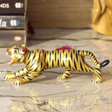 Metal Meenakari Tiger Set