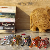 Metal Meenakari Tiger Set