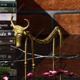 Brass Tribal Art Figurine