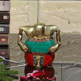 Brass Appu Ganesha Idol Stonework