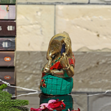 Brass Appu Ganesha Idol Stonework