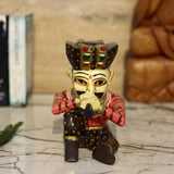 Wooden Rajasthani Musician - Set of 5 - 6 Inches