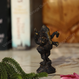 Brass Charbhuja Dancing Ganesha