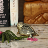 Brass Dhokra Medium Frog