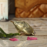 Brass Dhokra Medium Frog