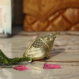 Brass Dhokra Medium Frog