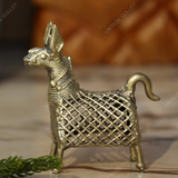 Brass Dhokra Net Horse