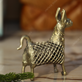 Brass Dhokra Net Horse