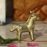 Brass Dhokra Net Horse
