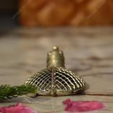 Brass Dhokra Net Tortoise