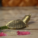 Brass Dhokra Net Tortoise