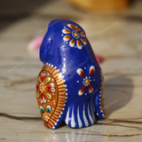 Metal Owl Blue