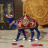 HAND-ENAMELLED IN METAL MEENAKARI Camel - 5 Inches