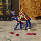 HAND-ENAMELLED IN METAL MEENAKARI Camel - 4 Inches