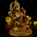 Brass Laxmi Ji Idol for Pooja/Decor