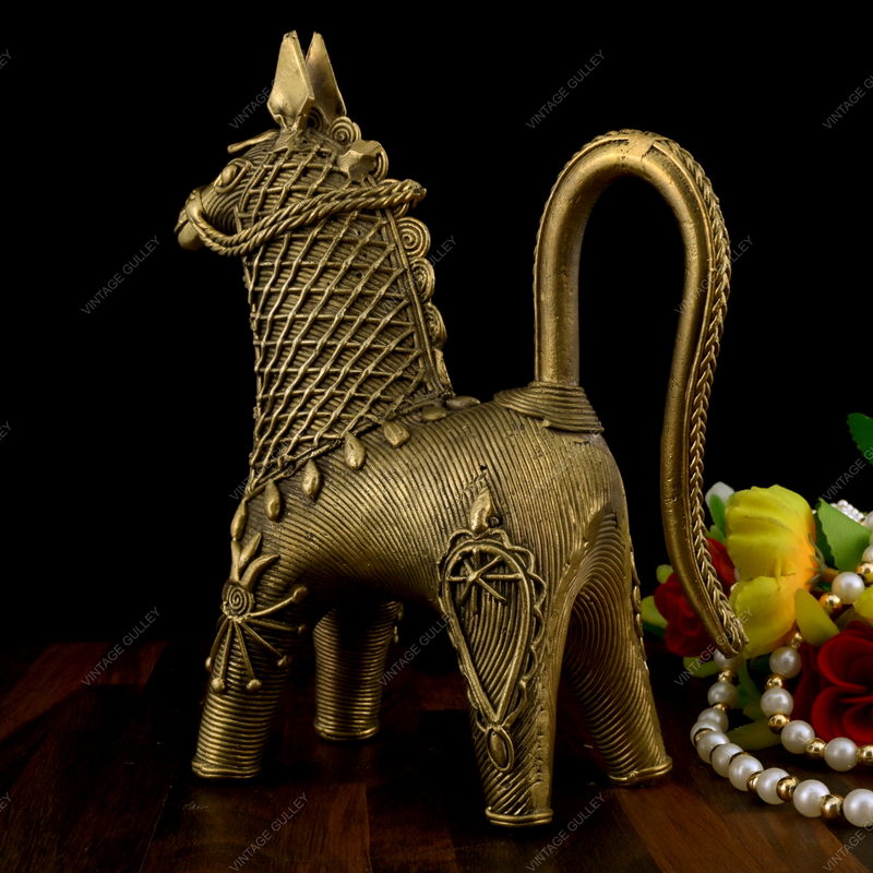 Dhokra Brass Bankura Horse
