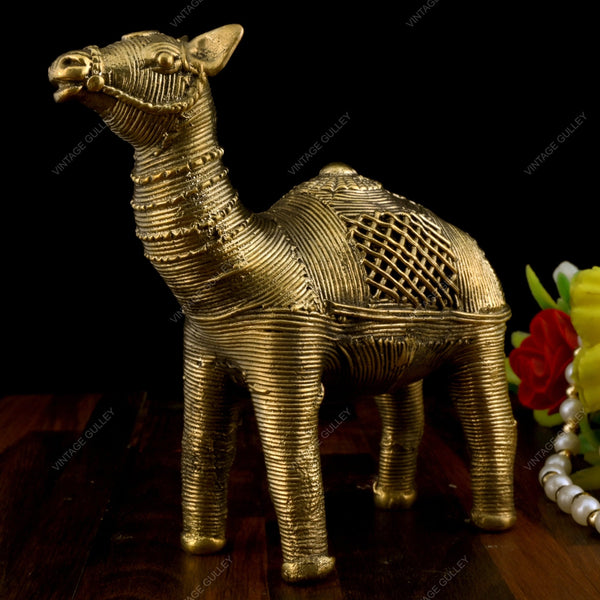Brass Dhokra Big Camel